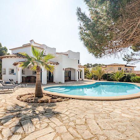Gigantische Villa Mit Meerblick, Panoramablick & Pool-Oase Cala Pi  Dış mekan fotoğraf