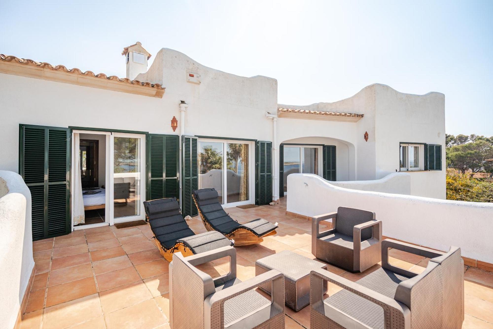 Gigantische Villa Mit Meerblick, Panoramablick & Pool-Oase Cala Pi  Dış mekan fotoğraf