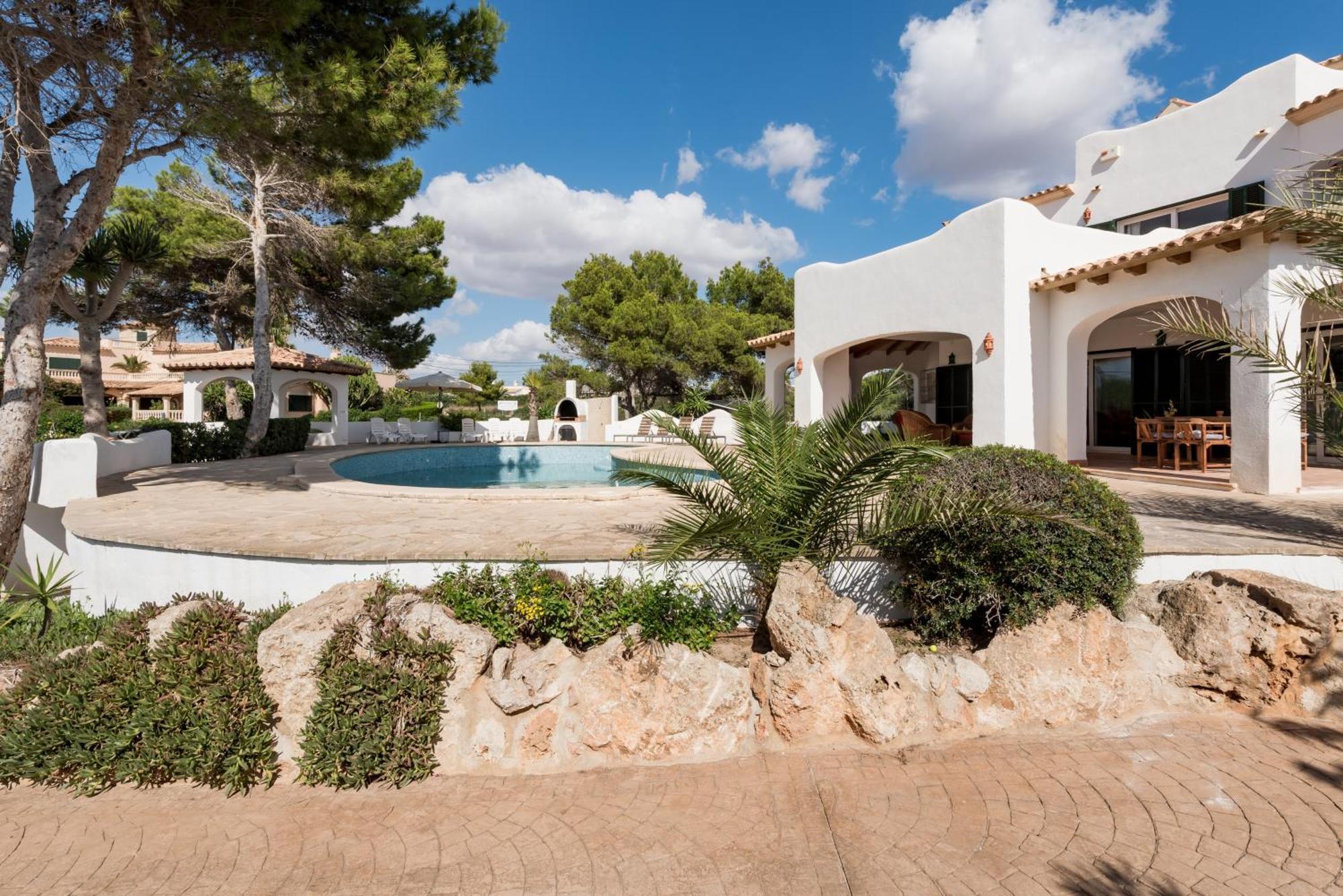 Gigantische Villa Mit Meerblick, Panoramablick & Pool-Oase Cala Pi  Dış mekan fotoğraf